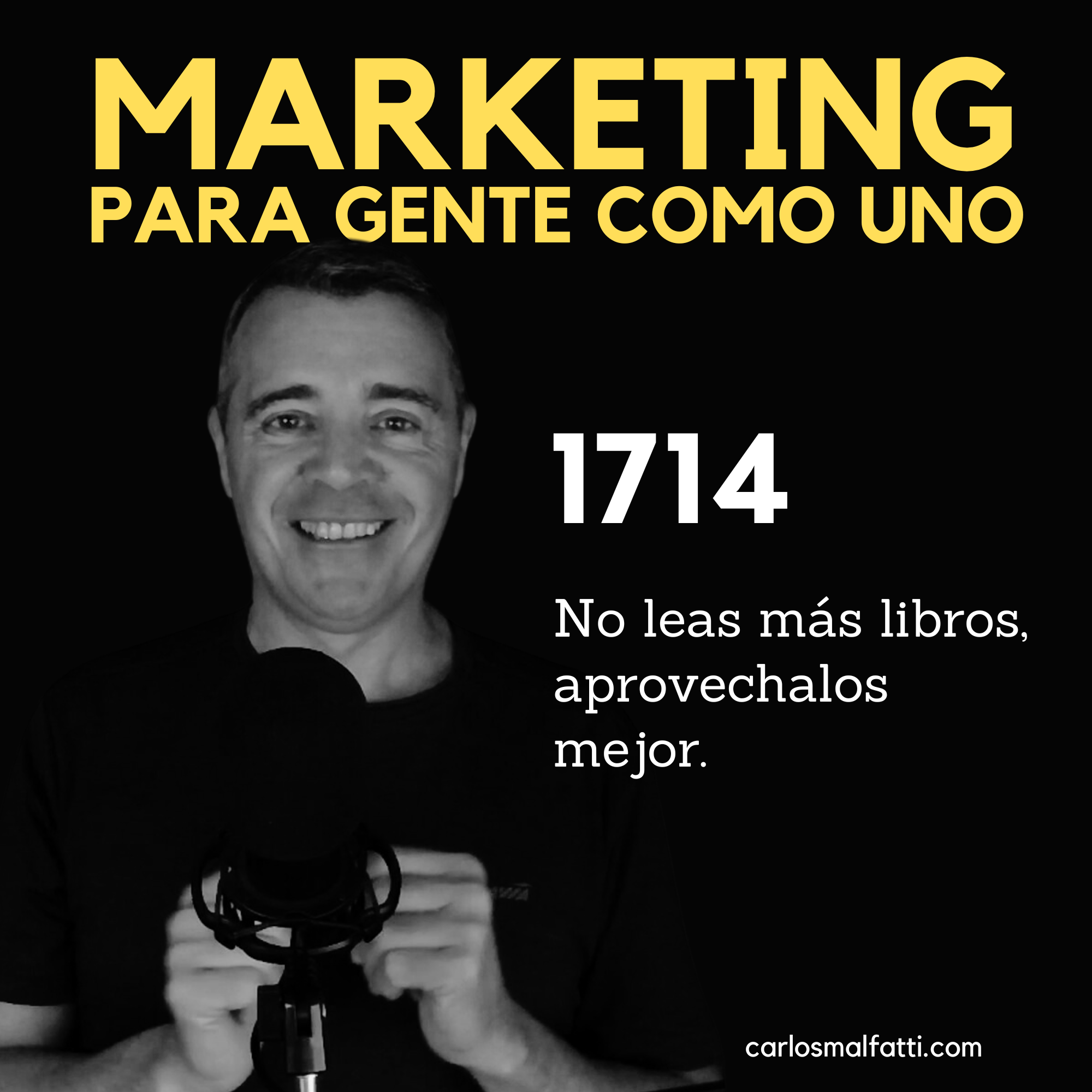 1714 No leas más libros, aprovéchalos mejor.