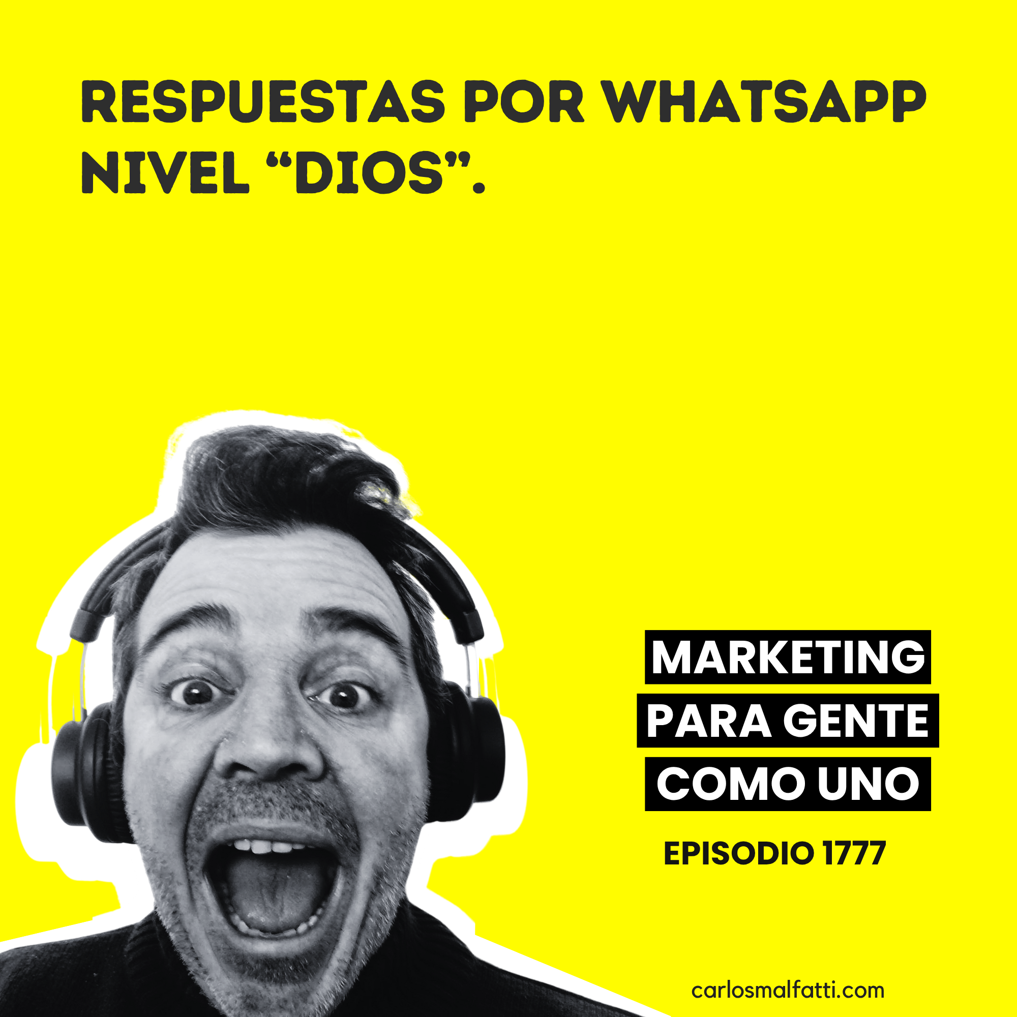 1777 Respuestas por WhatsApp nivel «Dios».