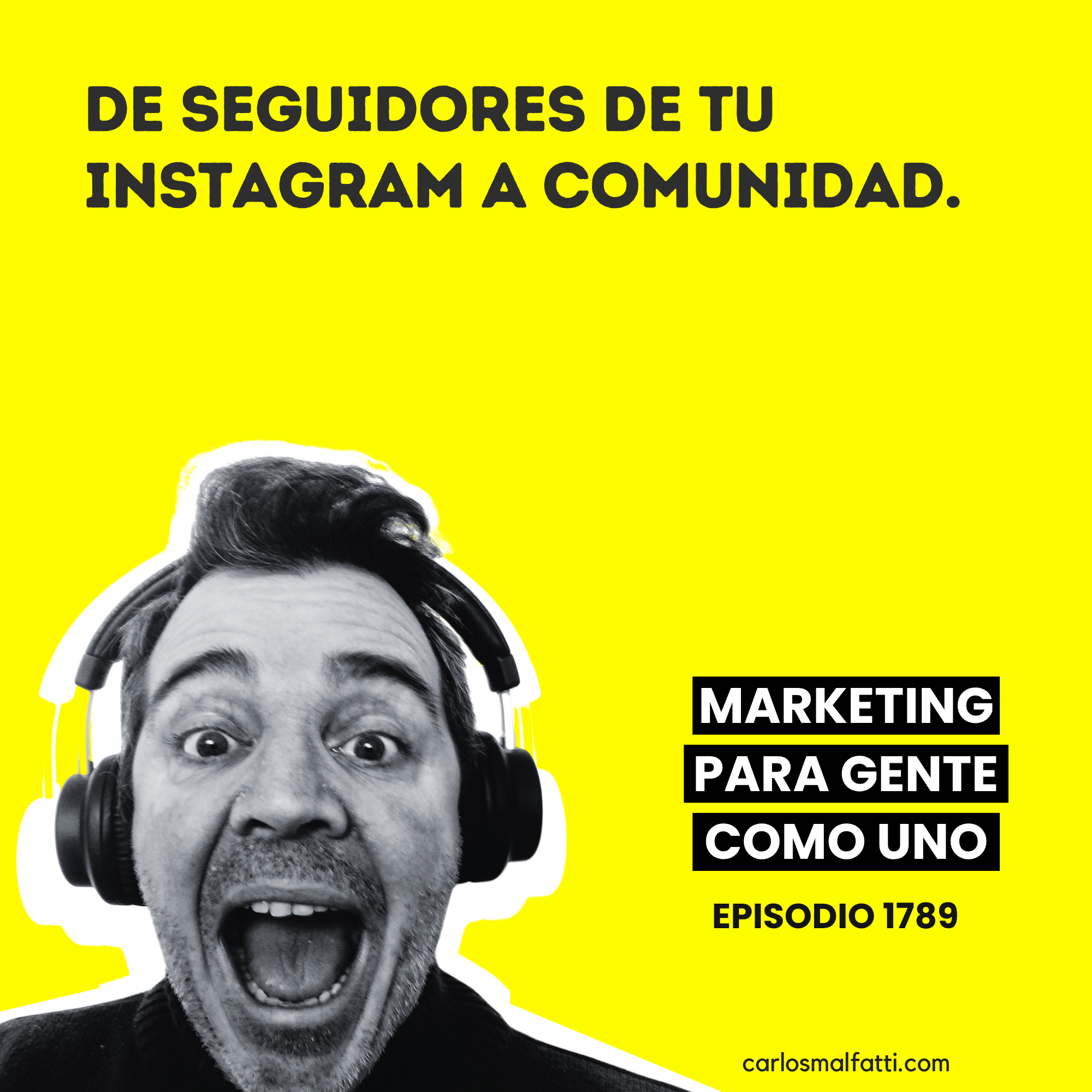 1789 De seguidores de Instagram a clientes.