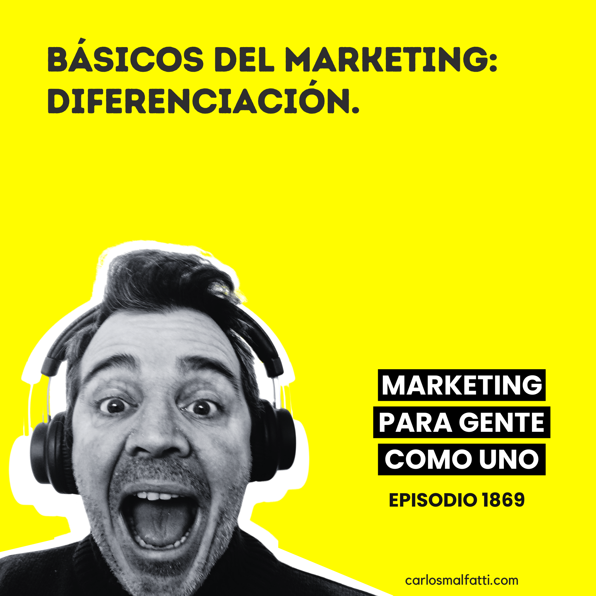 1869 Básicos del marketing: diferenciación.